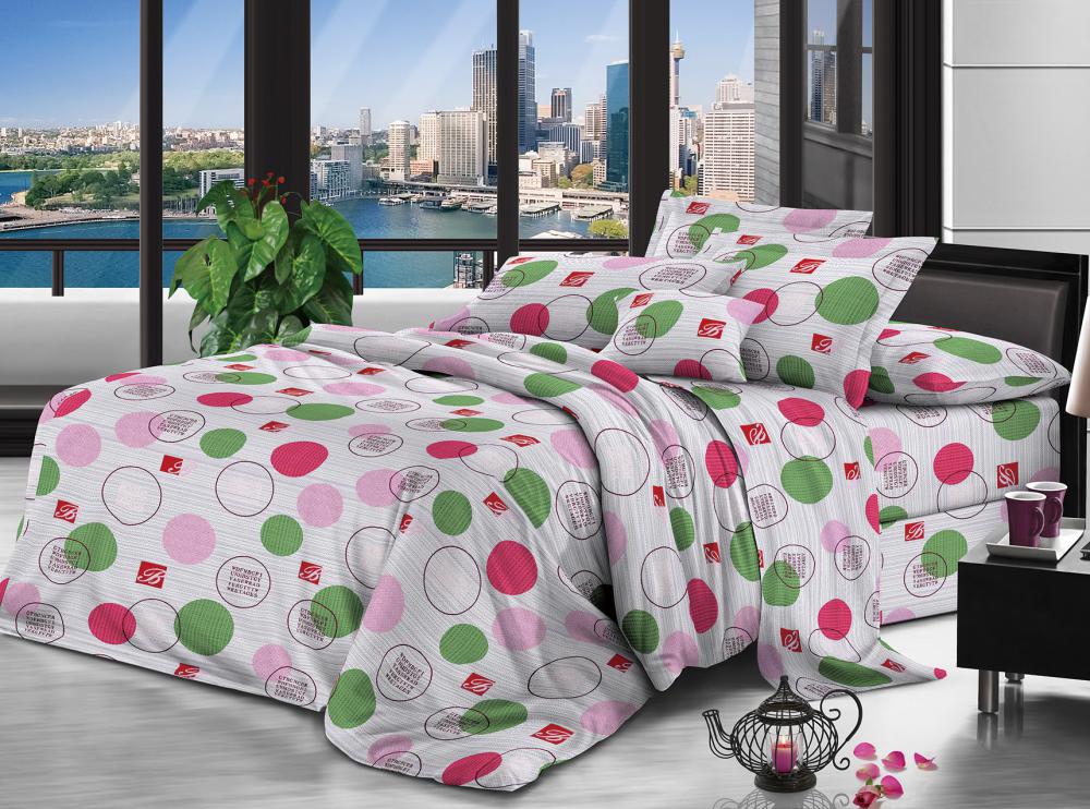 100% Polyester fabric 65gsm 220cm Pigment Printed for bedding