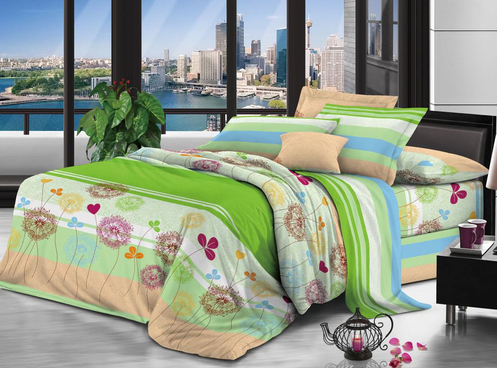 100% Polyester fabric 70gsm 235cm Pigment Printing for bedding